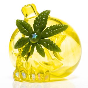 Shop Carsten Carlile X Breezy - Irie Eye Skull #53 - UV Lemon Drop in australian