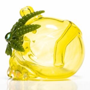 Shop Carsten Carlile X Breezy - Irie Eye Skull #53 - UV Lemon Drop in australian