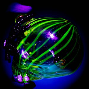 Shop Carsten Carlile X Breezy - Irie Eye Skull #53 - UV Lemon Drop in australian