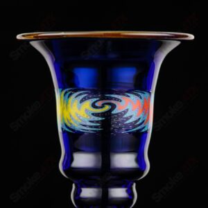 Shop Cobalt Wig Wag Footed Sherry Glass Eusheen (2005) in australian