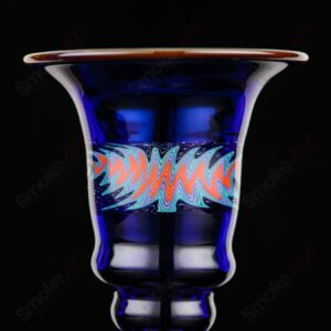 Shop Cobalt Wig Wag Footed Sherry Glass Eusheen (2005) in australian