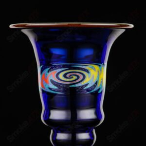 Shop Cobalt Wig Wag Footed Sherry Glass Eusheen (2005) in australian