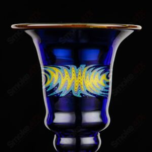 Shop Cobalt Wig Wag Footed Sherry Glass Eusheen (2005) in australian