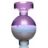 Shop Cripple Hill Glass - Round Slurper Cap - 20mm - Pink Lollipop & Pastel Blue in australian