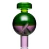 Shop Cripple Hill Glass - Spinner Cap - 25mm - Krippy & Pink Lollipop in australian