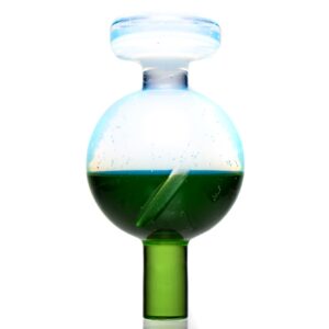 Shop Cripple Hill Glass - Spinner Cap - 25mm - Ghost & Krippy in australian