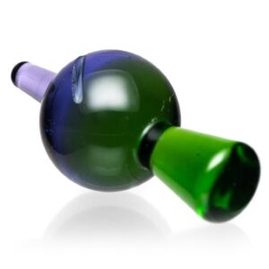 Shop Cripple Hill Glass - Spinner Cap - 25mm - Krippy & Purple Rain in australian