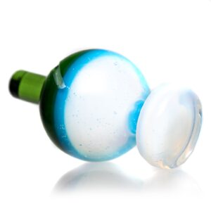 Shop Cripple Hill Glass - Spinner Cap - 25mm - Ghost & Krippy in australian