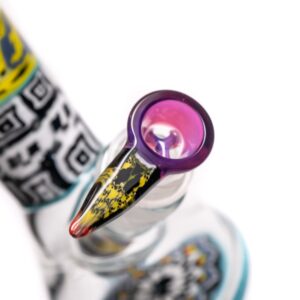 Shop Crunklestein - Millie Mini Beaker - Multi Color w/ Black & White & Agua Azul in australian