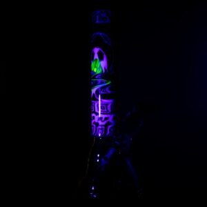 Shop Crunklestein - Millie Mini Beaker - Multi Color w/ Black & White & Agua Azul in australian