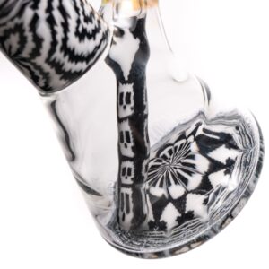 Shop Crunklestein - Millie Mini Beaker - Black & White w/ Fume in australian