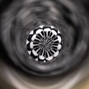 Shop Crunklestein - Millie Mini Beaker - Black & White w/ Fume in australian