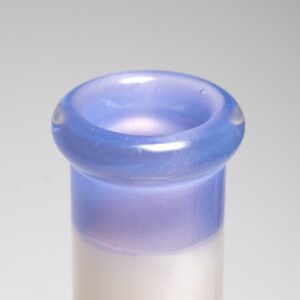 Shop Chris Sculli x Glass Munky - Worked Beaker - Purple/White Satin & UV Retti in australian