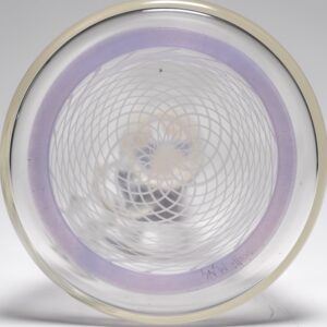 Shop Chris Sculli x Glass Munky - Worked Beaker - Purple/White Satin & UV Retti in australian