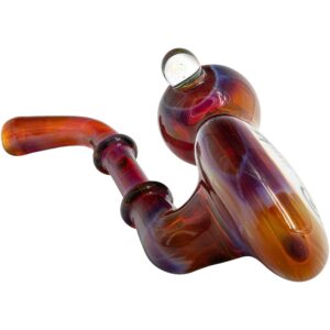 Shop Black and White Reversal Disc Sherlock Pipe by Chris Lezak in australian