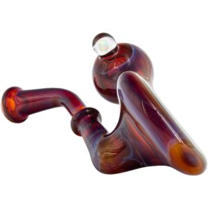 Shop Black and White Reversal Disc Sherlock Pipe by Chris Lezak in australian