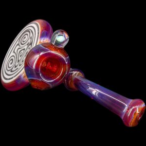 Shop Black and White Reversal Disc Sherlock Pipe by Chris Lezak in australian