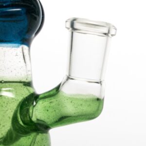 Shop Dan Wolfe - Reptilian Skull Bubbler - Atomic Cumquat & Purple in australian