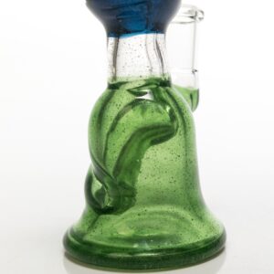 Shop Dan Wolfe - Reptilian Skull Bubbler - Atomic Cumquat & Purple in australian