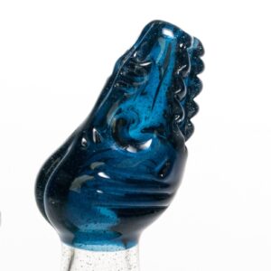 Shop Dan Wolfe - Reptilian Skull Bubbler - Atomic Cumquat & Purple in australian