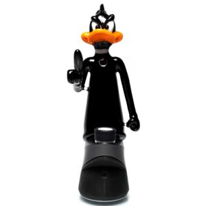 Shop Daniels Glass Art - Sculpted Puffco Peak Top - Daffy Duck in australian
