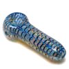 Shop Daniels Glass Art - Fume & Rake Spoon Pipe - Light Blue in australian