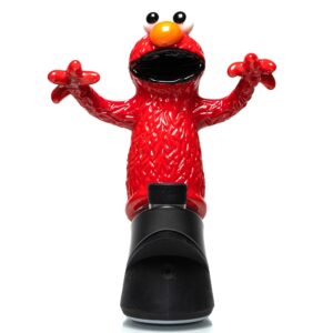 Shop Daniels Glass Art - Sculpted Puffco Peak Top - Elmo in australian
