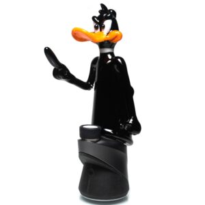 Shop Daniels Glass Art - Sculpted Puffco Peak Top - Daffy Duck in australian