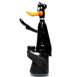 Shop Daniels Glass Art - Sculpted Puffco Peak Top - Daffy Duck in australian