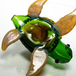 Shop Daniels Glass Art - Sea Turtle Dry Pipe in australian