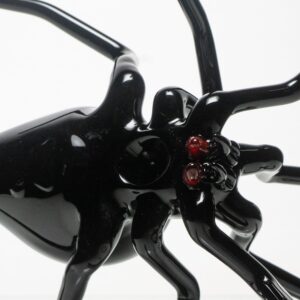 Shop Daniels Glass Art - Black Widow Dry Pipe in australian