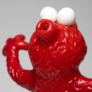 Shop Daniels Glass Art - Sculpted Puffco Peak Top - Elmo in australian