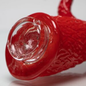 Shop Daniels Glass Art - Sculpted Puffco Peak Top - Elmo in australian