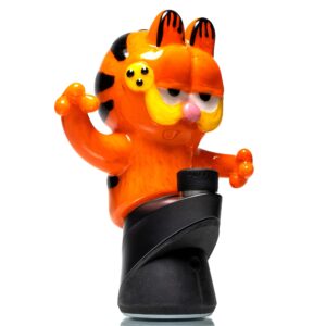 Shop Daniels Glass Art - Sculpted Puffco Peak Top - Garfield in australian