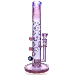 Shop Davin Titland - Mini Straight Tube - 3 Seal w/ Dimples - Lavender & Neo Opal in australian