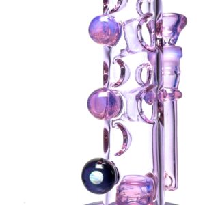Shop Davin Titland - Mini Straight Tube - 3 Seal w/ Dimples - Lavender & Neo Opal in australian