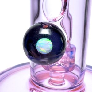 Shop Davin Titland - Mini Straight Tube - 3 Seal w/ Dimples - Lavender & Neo Opal in australian