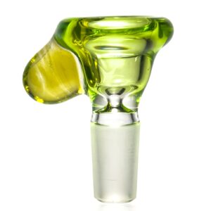 Shop Davin Titland - Mini Straight Tube - 3 Seal Network w/ Dimples - Trans. Green & UV Citrine in australian