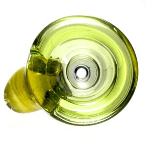 Shop Davin Titland - Mini Straight Tube - 3 Seal Network w/ Dimples - Trans. Green & UV Citrine in australian