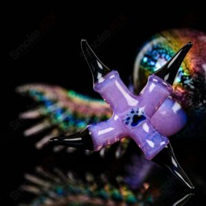 Shop Dichro EDM Owl by Four Winds Flameworks & Turtle Time Glass in australian