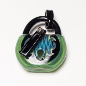Shop Etai Rahmil - Antique Lock Pendant - Slyme in australian