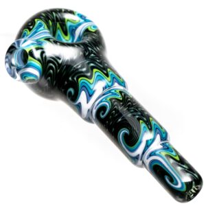 Shop Erik Anders - Classic Spoon - Green, Blue & Purple Linework in australian