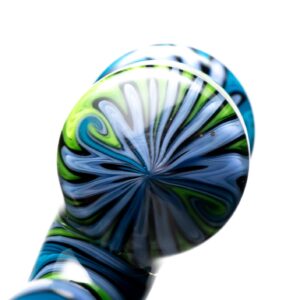 Shop Erik Anders - Recycler - 14mm - Purple, Green & Blue Linework in australian