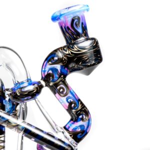 Shop Erik Anders - Recycler - 10mm - Purple/Blue & Galaxy/Silver Linework in australian