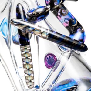 Shop Erik Anders - Recycler - 10mm - Purple/Blue & Galaxy/Silver Linework in australian