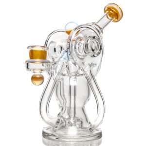 Shop Ery - Shuffle Recycler w/ Internal Drain - 14mm - Orange Crush & Ghost in australian