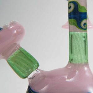 Shop Etai Rahmil - Mini Candiestick Phone - Pink & Green in australian