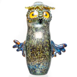 Shop Four Winds Flameworks - Hooter Hand Pipe - Amazon Night Frit in australian