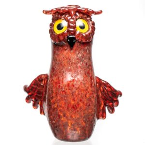Shop Four Winds Flameworks - Hooter Hand Pipe - Rust Frit in australian