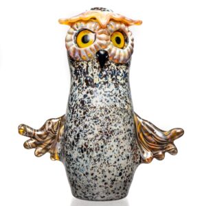 Shop Four Winds Flameworks - Hooter Hand Pipe - Brown Frit #2 in australian